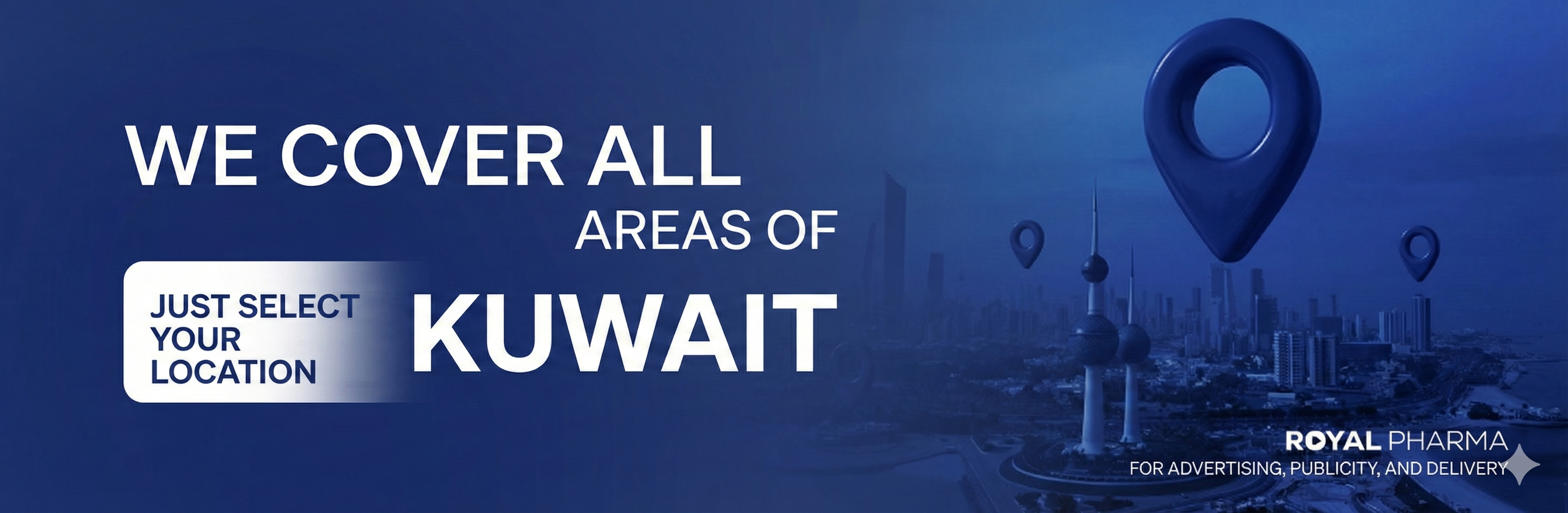 We Cover All Areas of Kuwait - Delivery Services